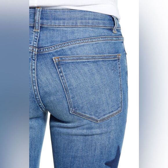DL1961 Women's Size 25 Florence Skinny Mid Rise Instasculpt Star Crop Jeans - Picture 9 of 10